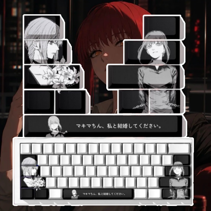 Chainsaw Man Makima Theme Anim - Gaming Accessories Aesthetic ulasan dan harga