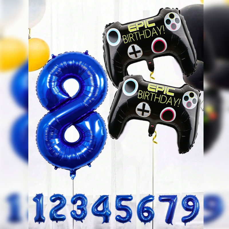 3pcs Video Game Party Supplies - Gaming Accessories For Room ulasan dan harga
