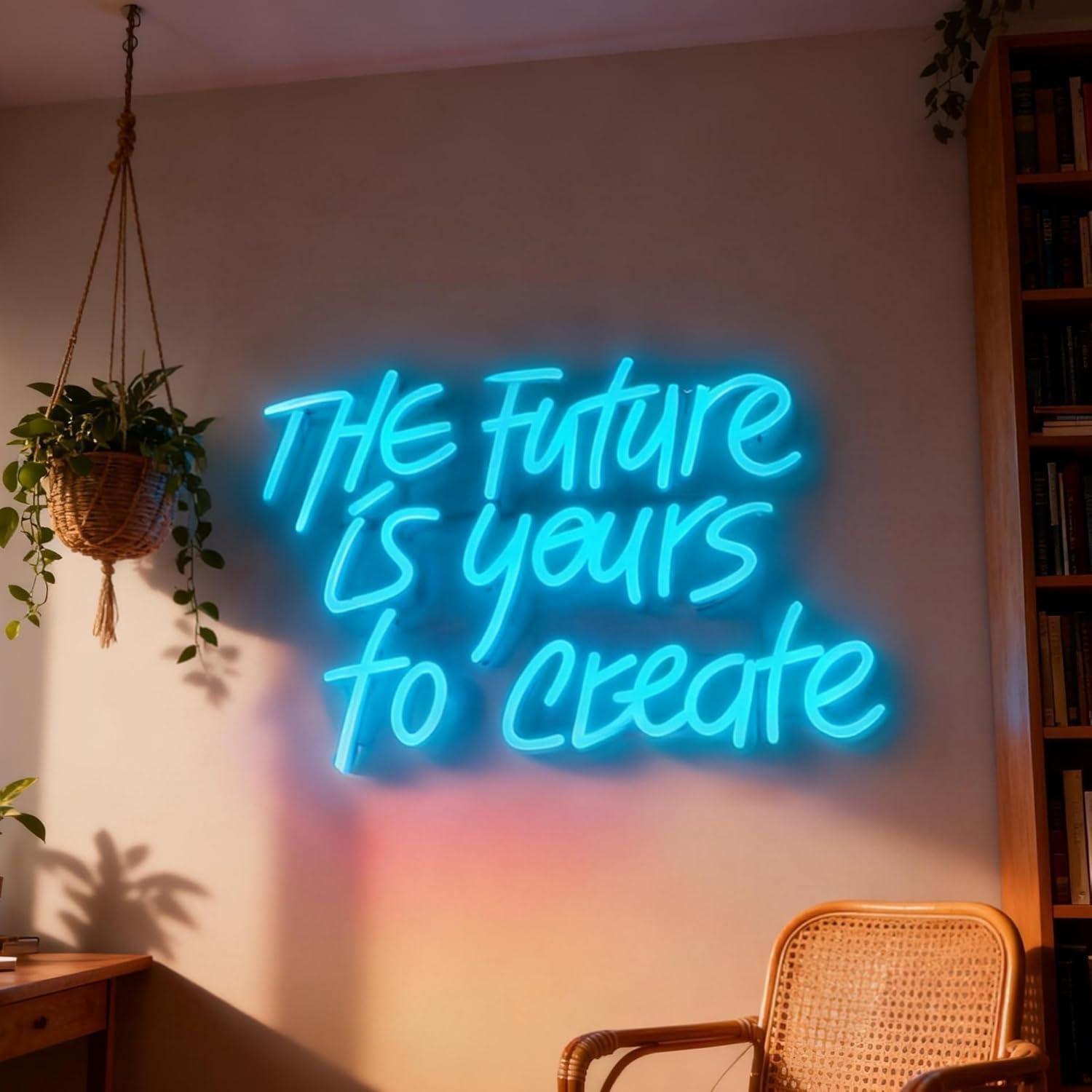 The Future is Yours Neon Sign  - Accessories For Your Gaming Room ulasan dan harga