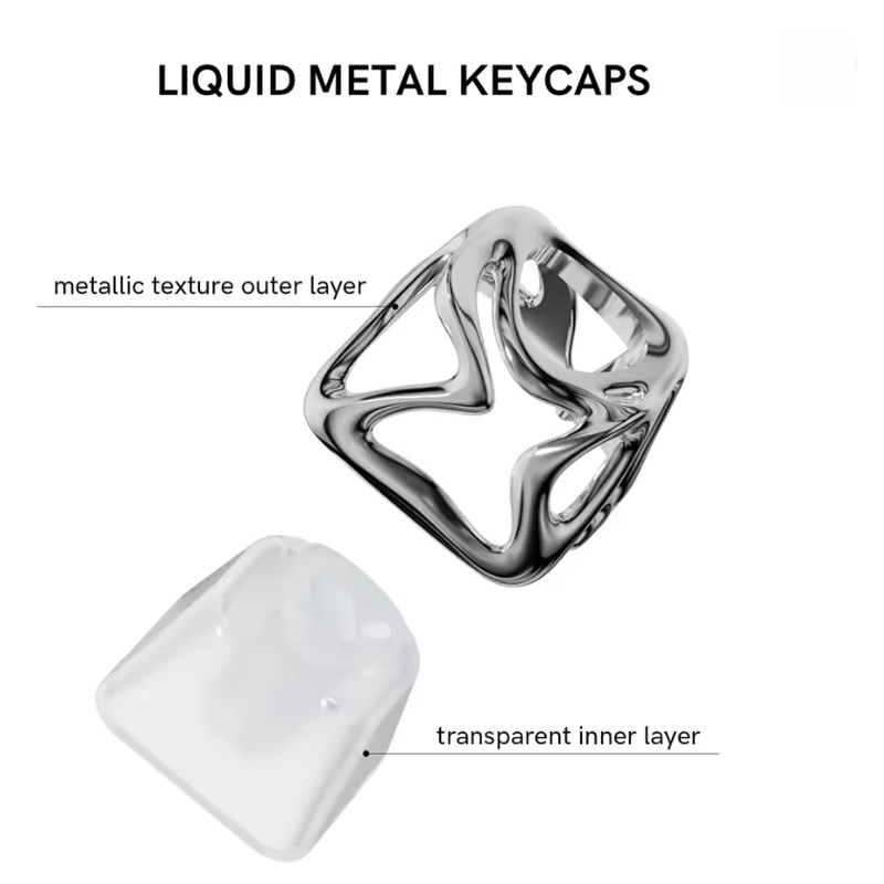 Metal Electroplating Transluce - Gaming Accessories Aesthetic ulasan dan harga