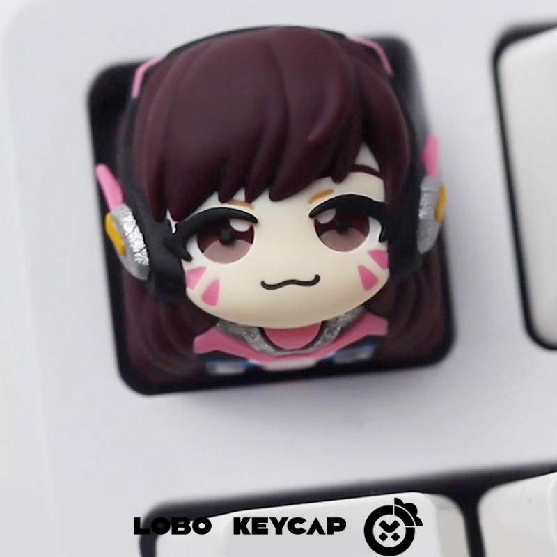 OW Kiriko & D.Va Resin Artisan - Gaming Accessories Aesthetic ulasan dan harga