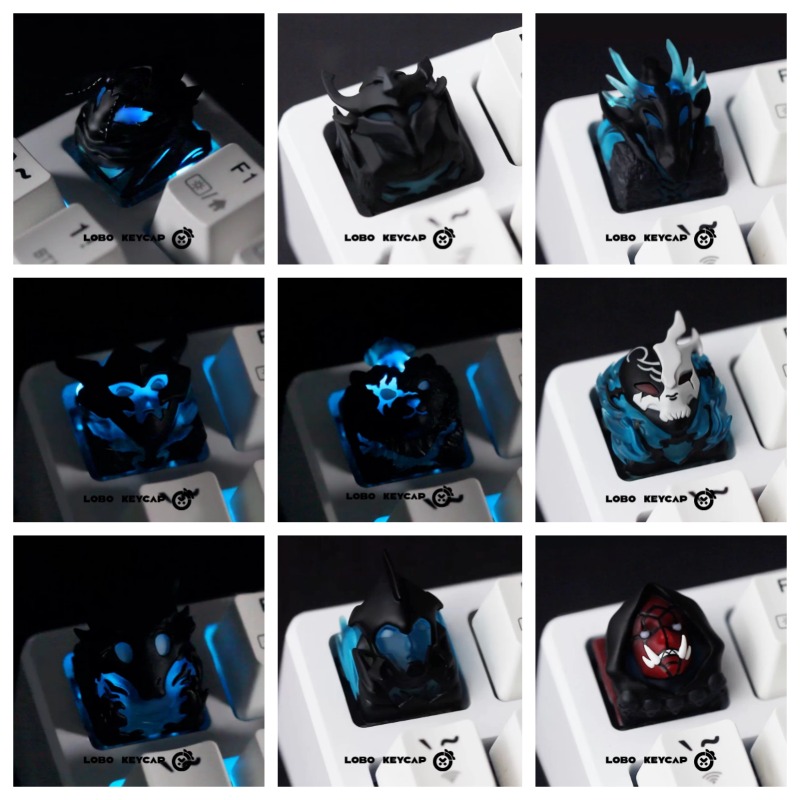 NEW Shadow Legion Theme Keycap - Gaming Accessories Aesthetic ulasan dan harga
