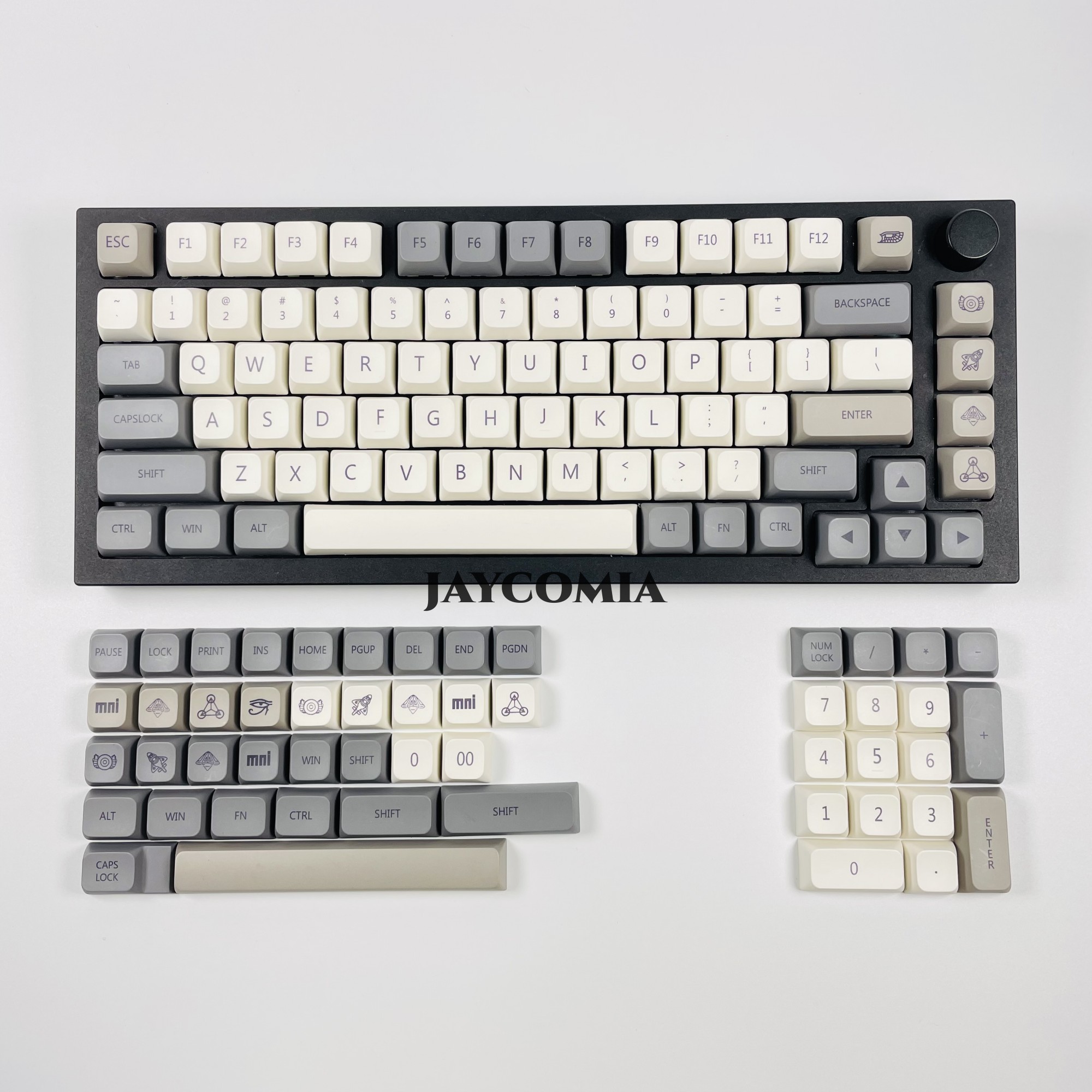 JCM XDA PBT Keycaps English/Ja - Gaming Accessories Aesthetic ulasan dan harga